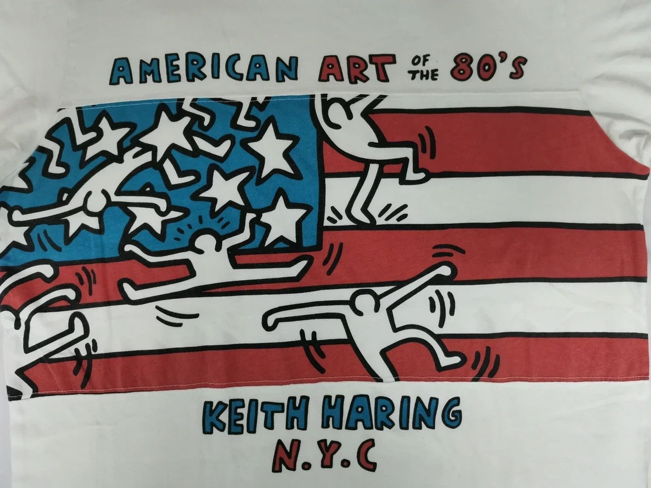 Keith Haring Keith Haring NYC American Art Of The 80's Tee Graffiti Size US L / EU 52-54 / 3 - 2 Thumbnail