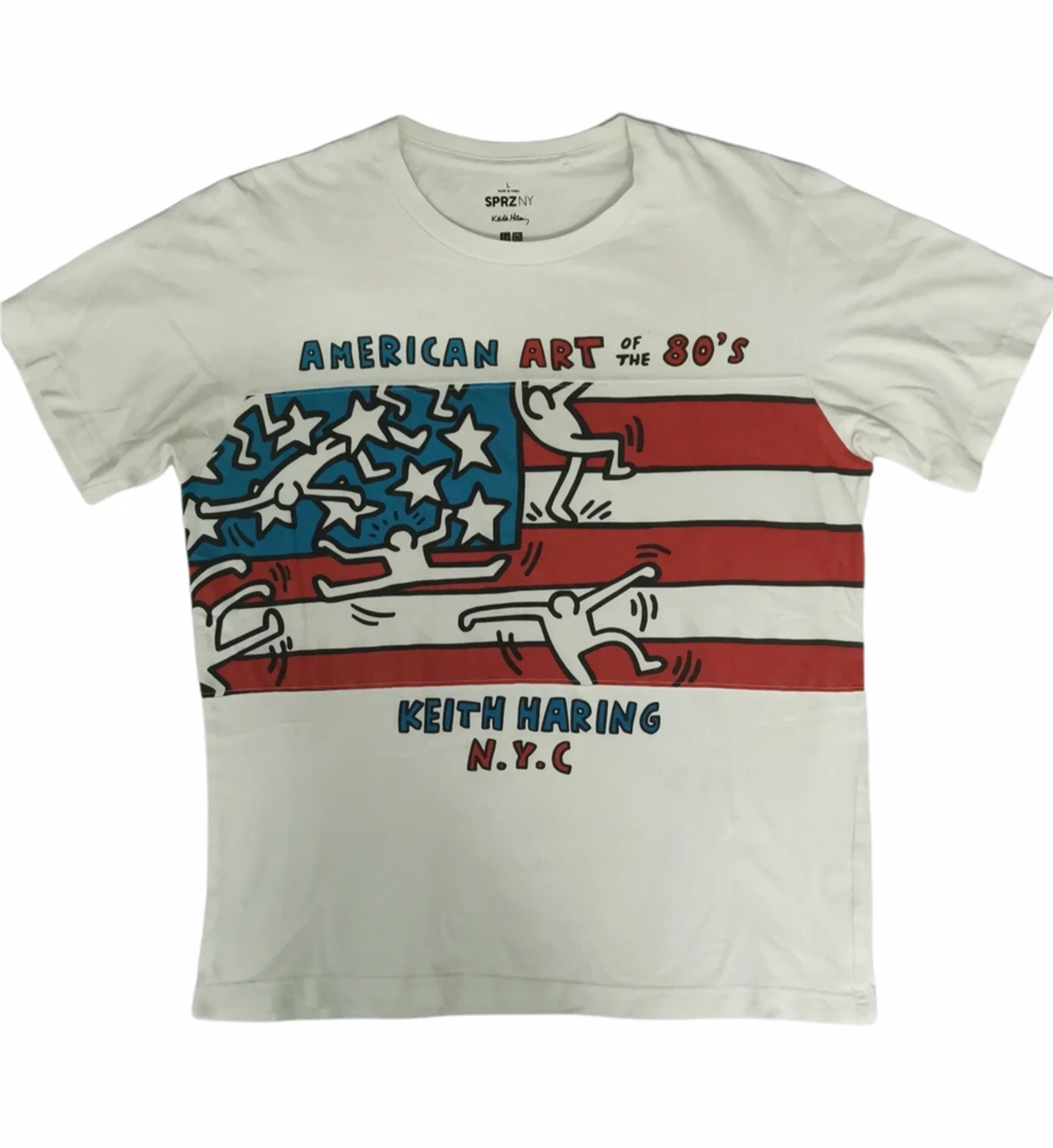 Keith Haring Keith Haring NYC American Art Of The 80's Tee Graffiti Size US L / EU 52-54 / 3 - 1 Thumbnail