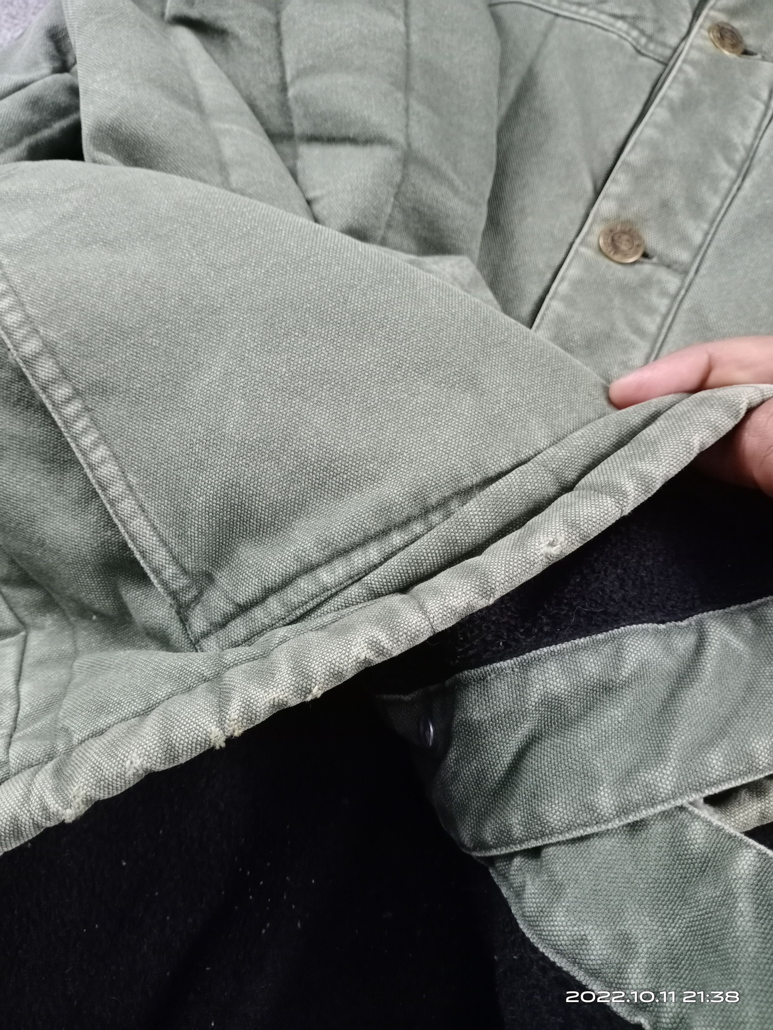 KAVU Vintage Kavu Fleece Distressed Double Pocket Size XL Size US L / EU 52-54 / 3 - 5 Thumbnail