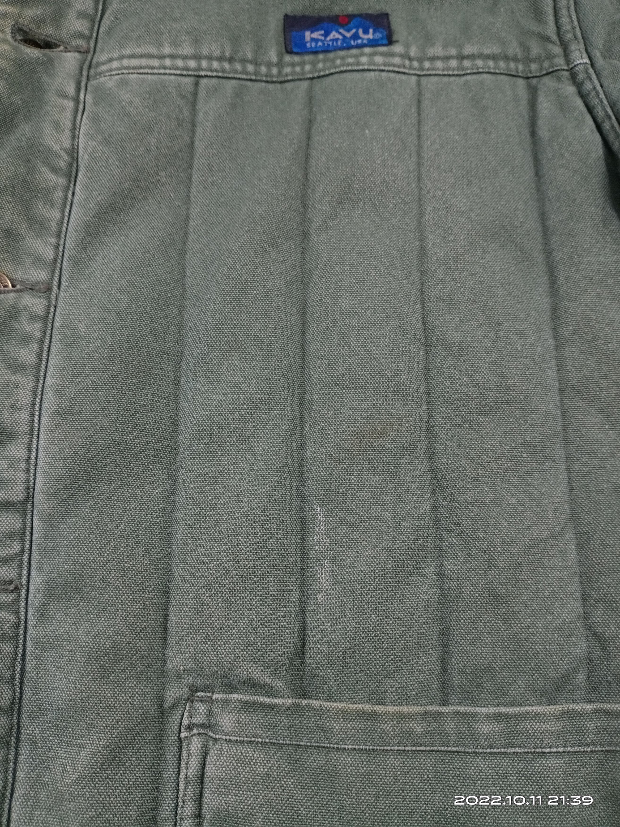 KAVU Vintage Kavu Fleece Distressed Double Pocket Size XL Size US L / EU 52-54 / 3 - 9 Thumbnail