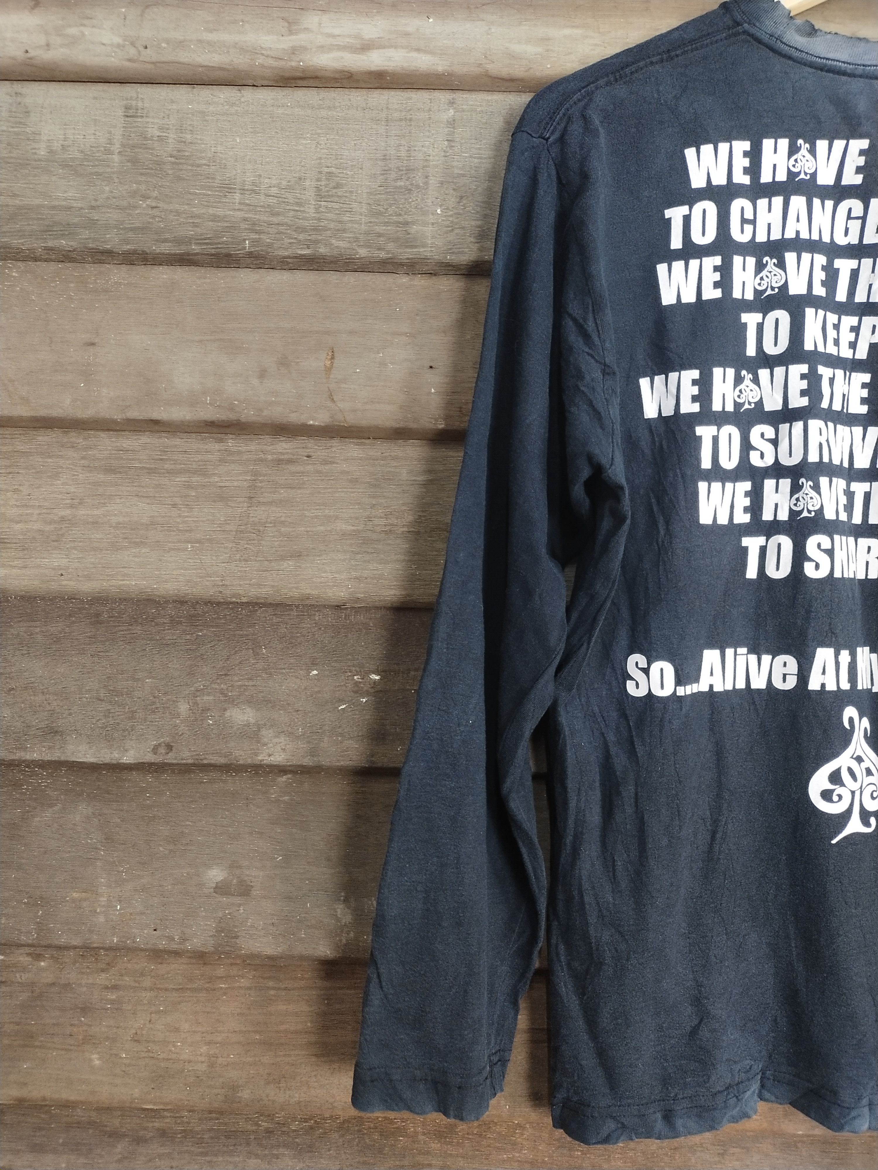Japanese Brand Rockaholic black T-shirt #S205 Size US M / EU 48-50 / 2 - 14 Thumbnail