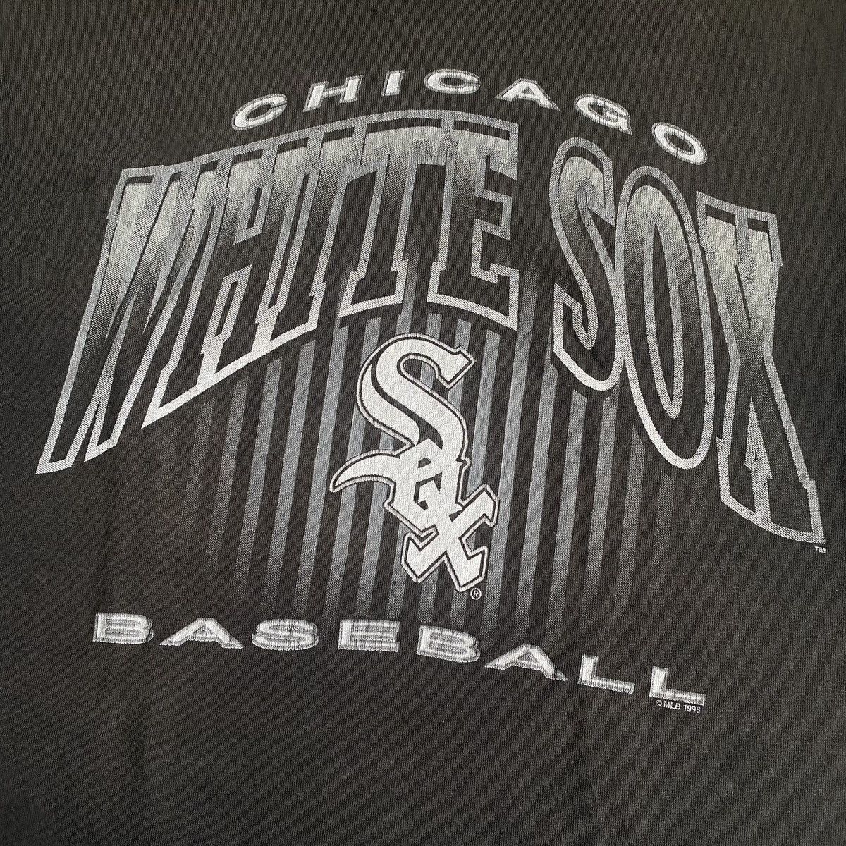 MLB Vintage 90s Chicago White Sox Salm Sportswear Logo Tee Shirt Size US XL / EU 56 / 4 - 5 Thumbnail