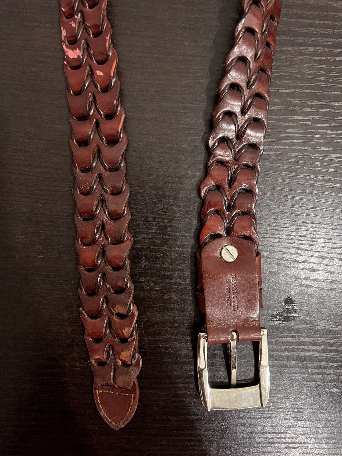 REGAL Regal Club Braided Belt Size ONE SIZE - 9 Thumbnail
