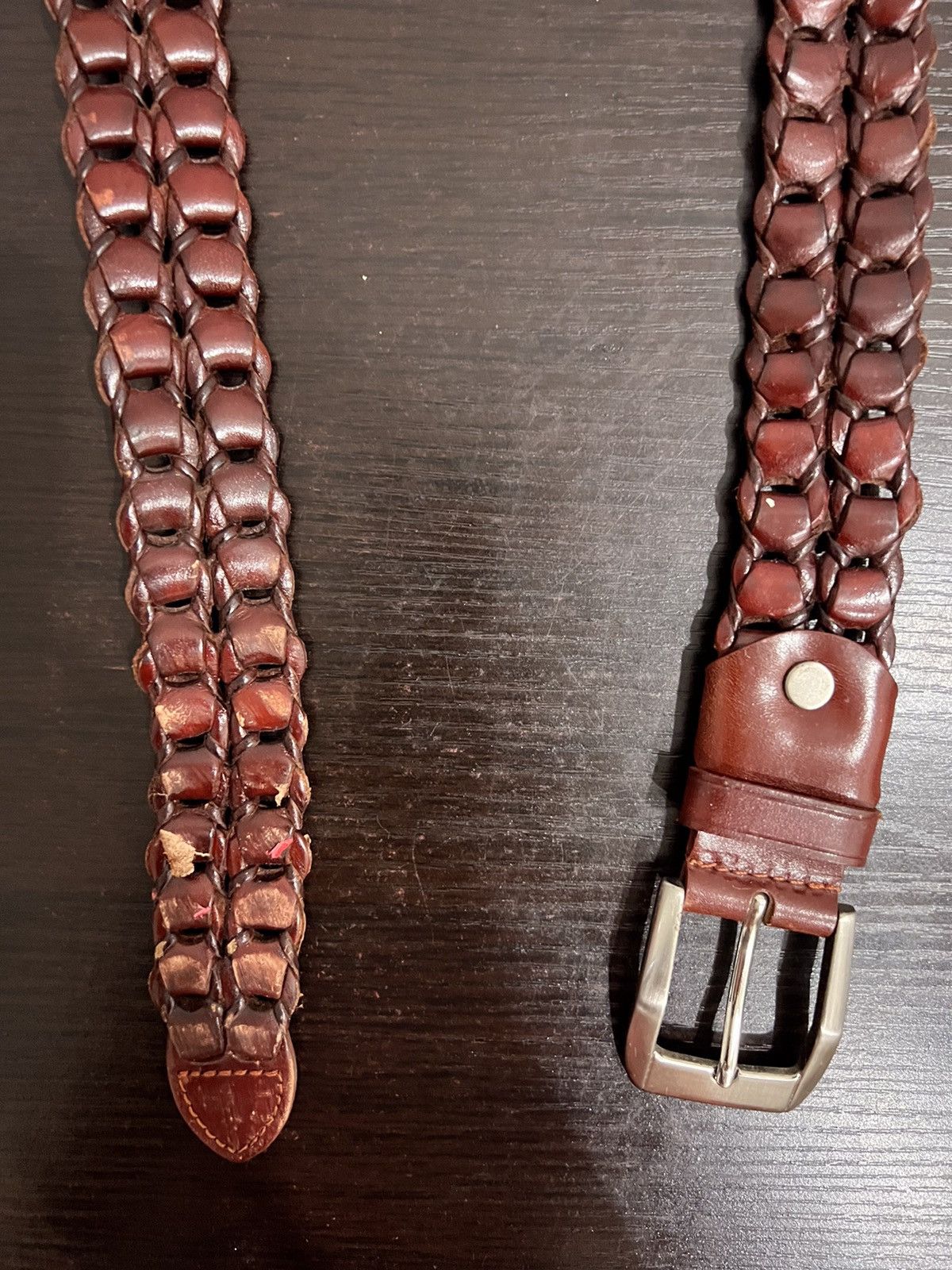 REGAL Regal Club Braided Belt Size ONE SIZE - 6 Thumbnail