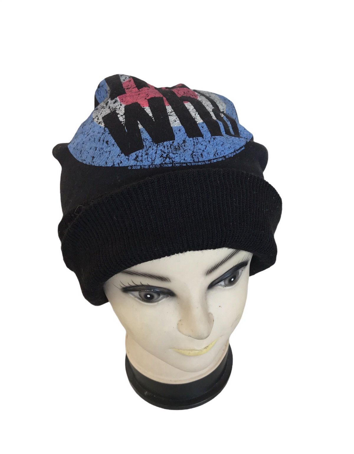 Band Tees Vintage Y2K The Who Beanie Large Size Size ONE SIZE - 1 Thumbnail