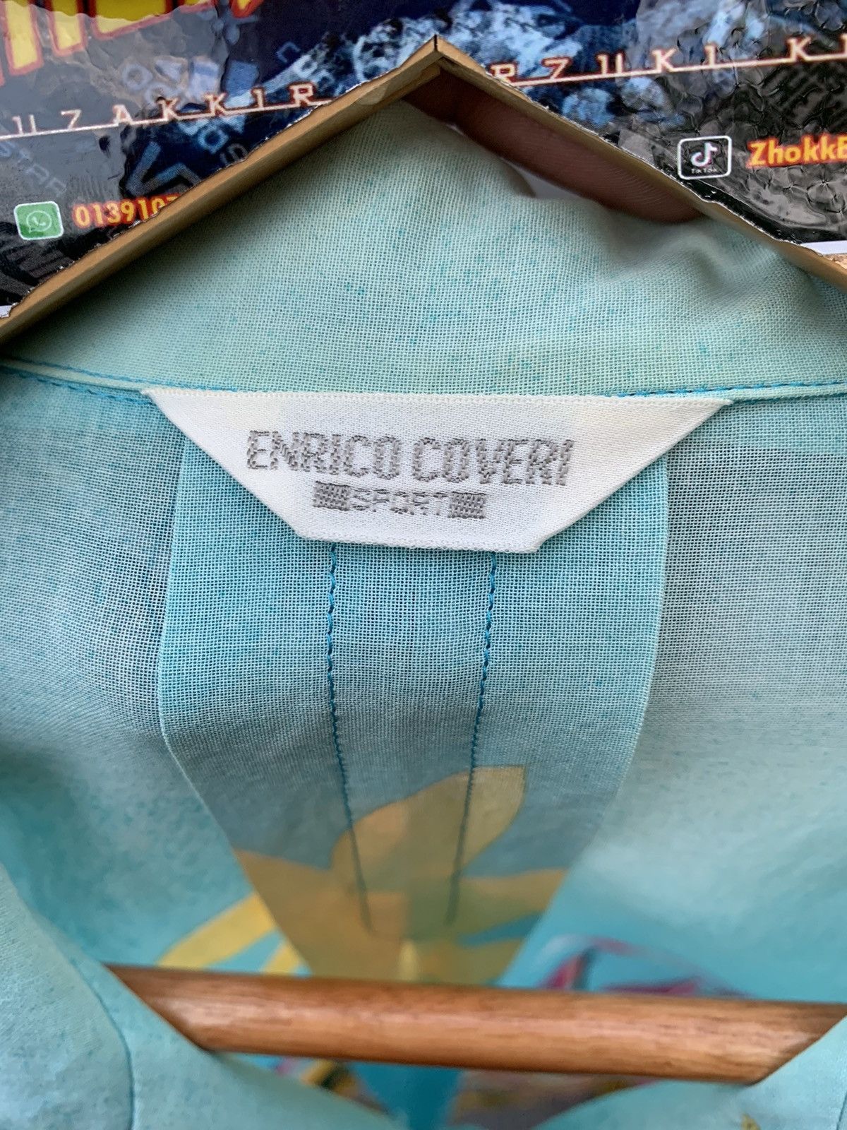 Enrico Coveri × Vintage Vintage Enrico Coveri women button shirt Size M / US 6-8 / IT 42-44 - 5 Thumbnail