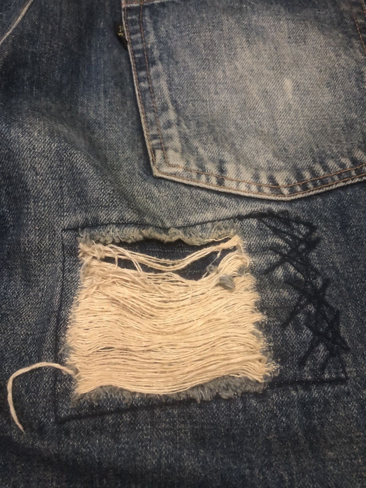 Beams Japan Beams Japanese Brand Patches Denim Size US 34 / EU 50 - 10 Thumbnail