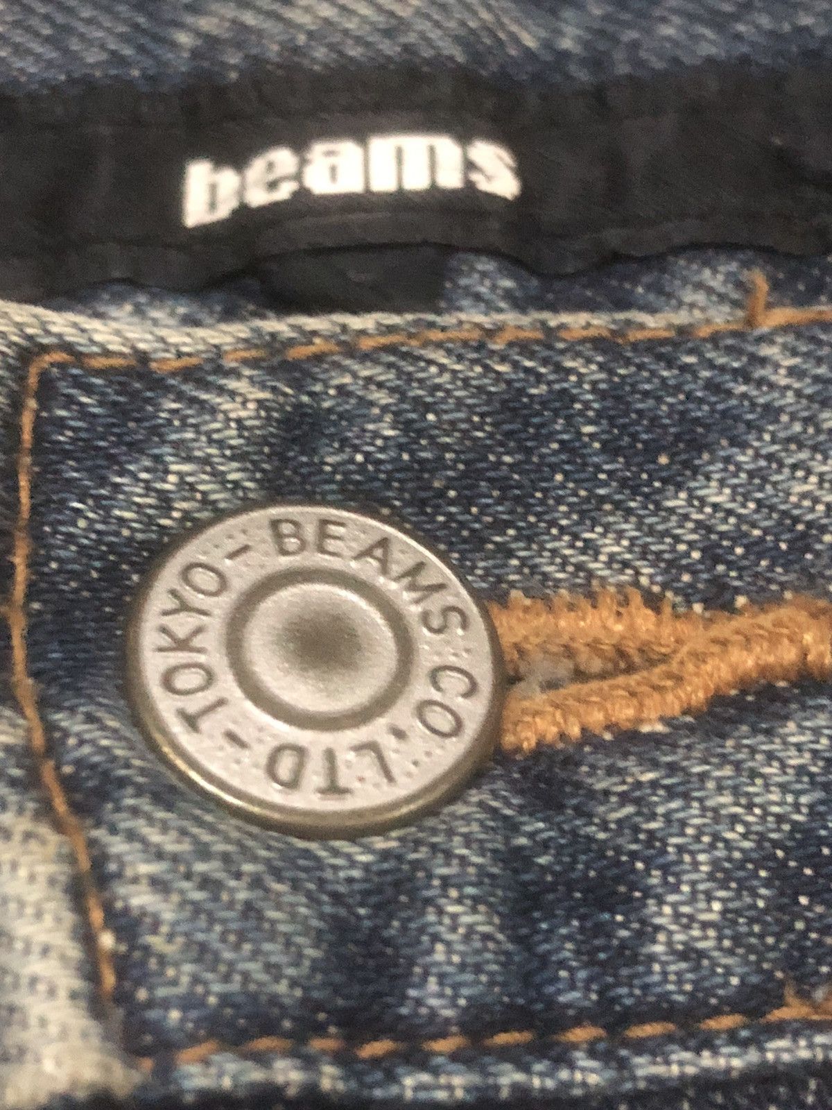 Beams Japan Beams Japanese Brand Patches Denim Size US 34 / EU 50 - 8 Thumbnail
