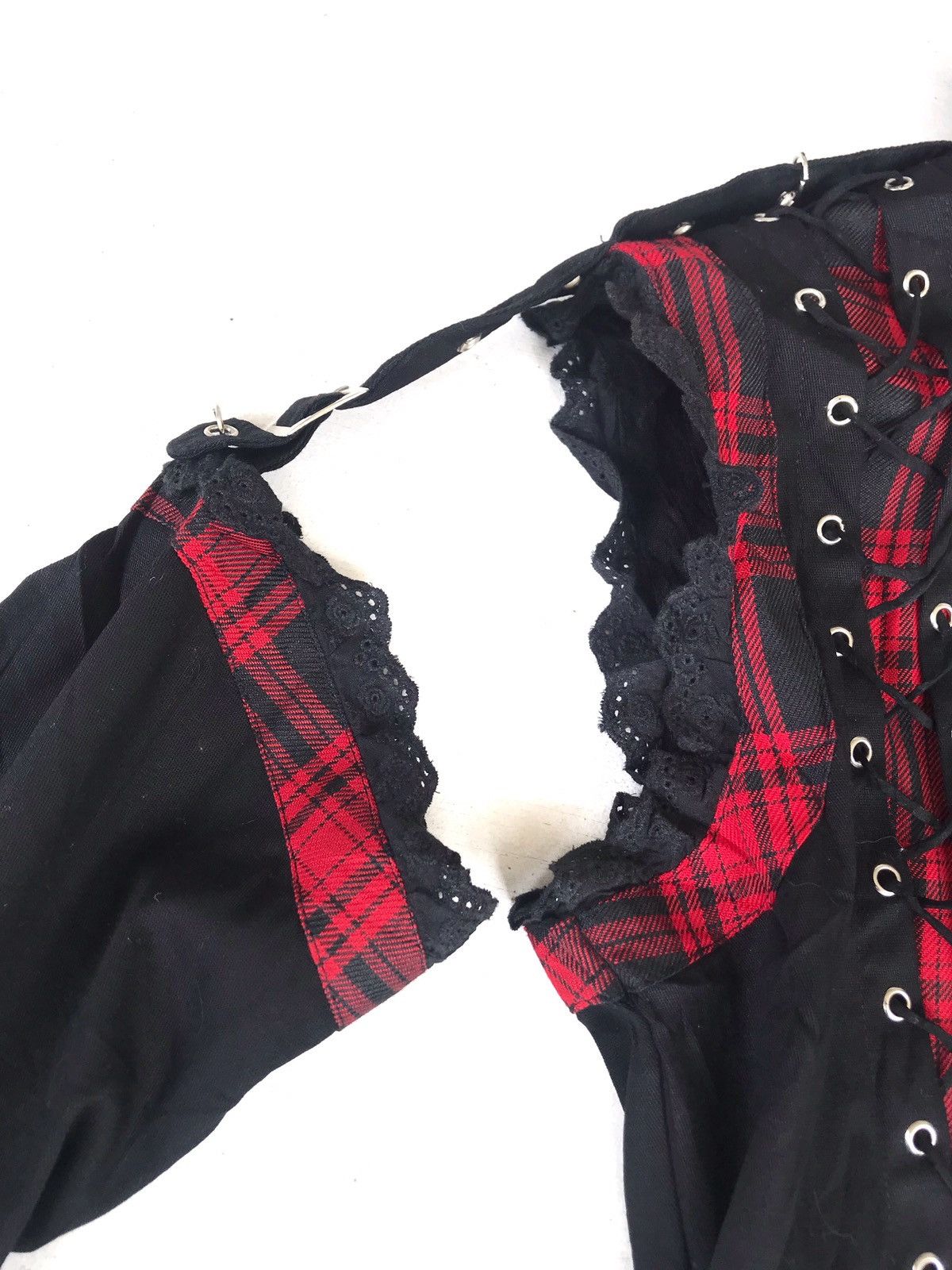 Seditionaries Punk/ Metal Detachable Right Hand and sleevless on left. Size XL / US 12-14 / IT 48-50 - 4 Thumbnail
