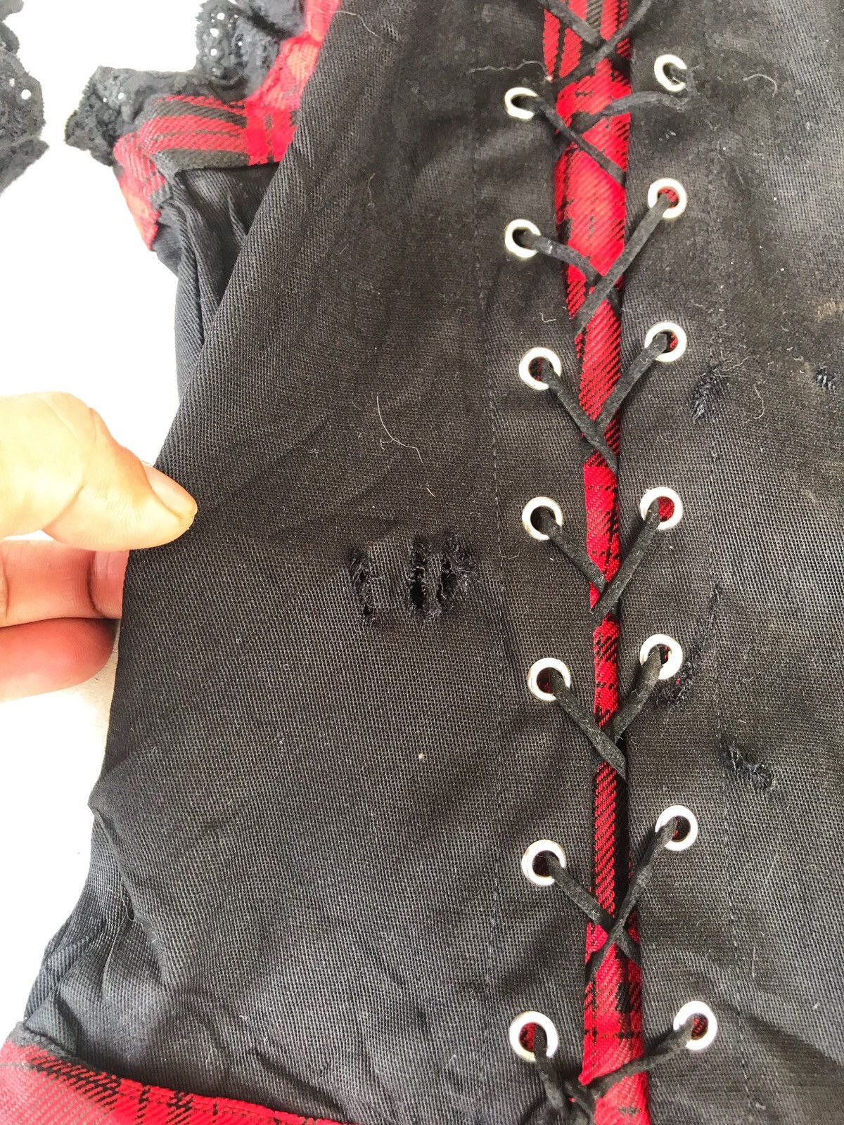 Seditionaries Punk/ Metal Detachable Right Hand and sleevless on left. Size XL / US 12-14 / IT 48-50 - 5 Thumbnail