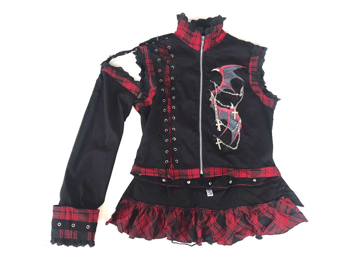 Seditionaries Punk/ Metal Detachable Right Hand and sleevless on left. Size XL / US 12-14 / IT 48-50 - 1 Thumbnail