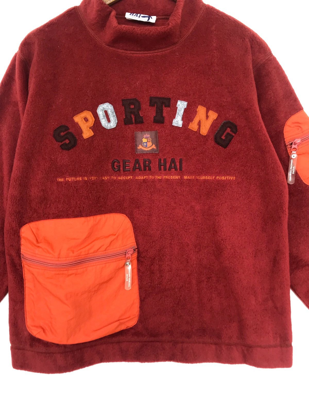Hai Sporting Gear Vintage Hai Sporting Gear pullover Fleece with pokets! Size US M / EU 48-50 / 2 - 3 Thumbnail