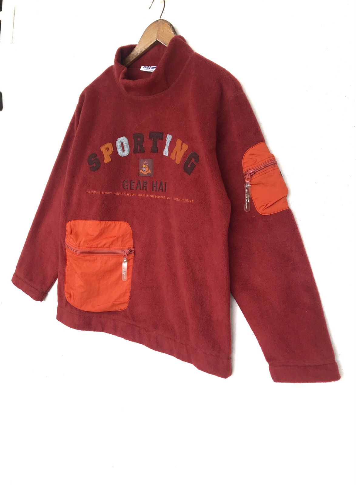 Hai Sporting Gear Vintage Hai Sporting Gear pullover Fleece with pokets! Size US M / EU 48-50 / 2 - 6 Thumbnail