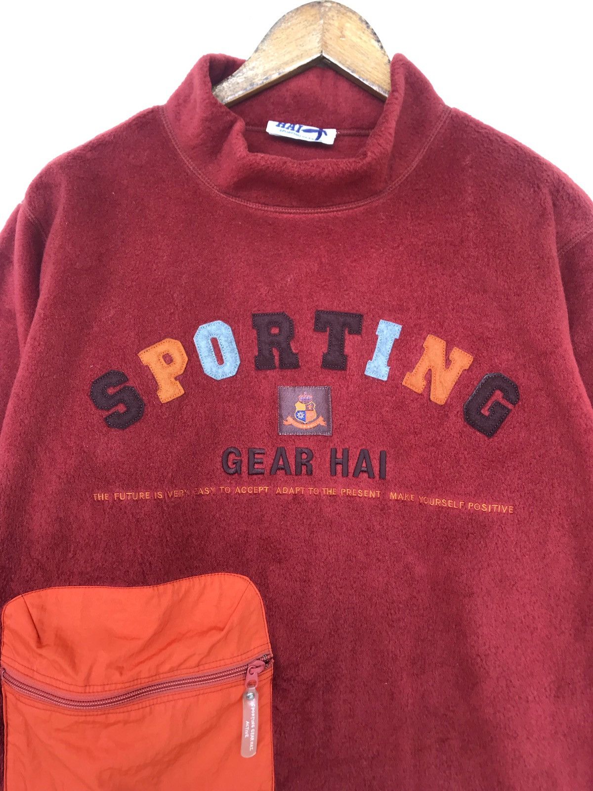 Hai Sporting Gear Vintage Hai Sporting Gear pullover Fleece with pokets! Size US M / EU 48-50 / 2 - 2 Thumbnail