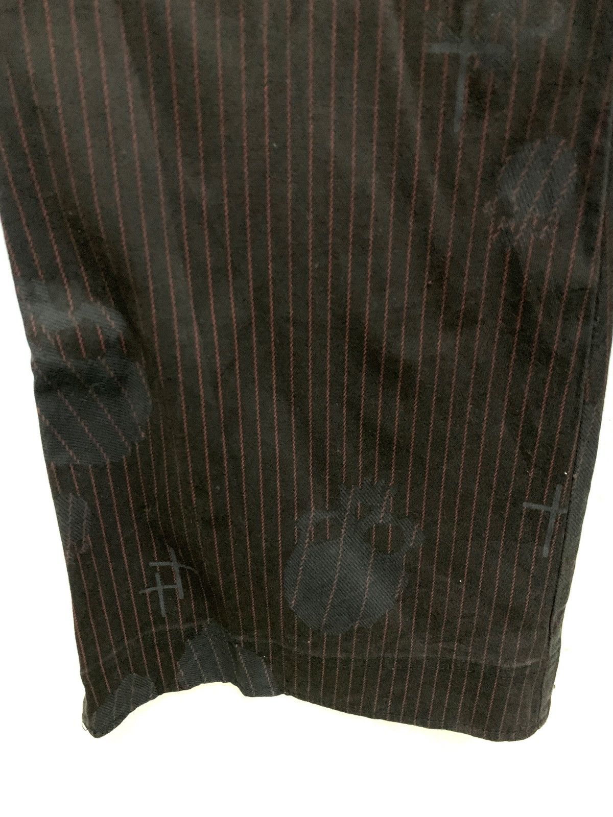 Seditionaries Flare Pants with Zipper on Legs For Women. Size 28" / US 6 / IT 42 - 4 Thumbnail