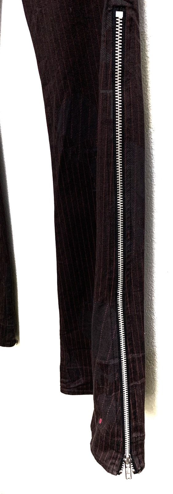 Seditionaries Flare Pants with Zipper on Legs For Women. Size 28" / US 6 / IT 42 - 6 Thumbnail