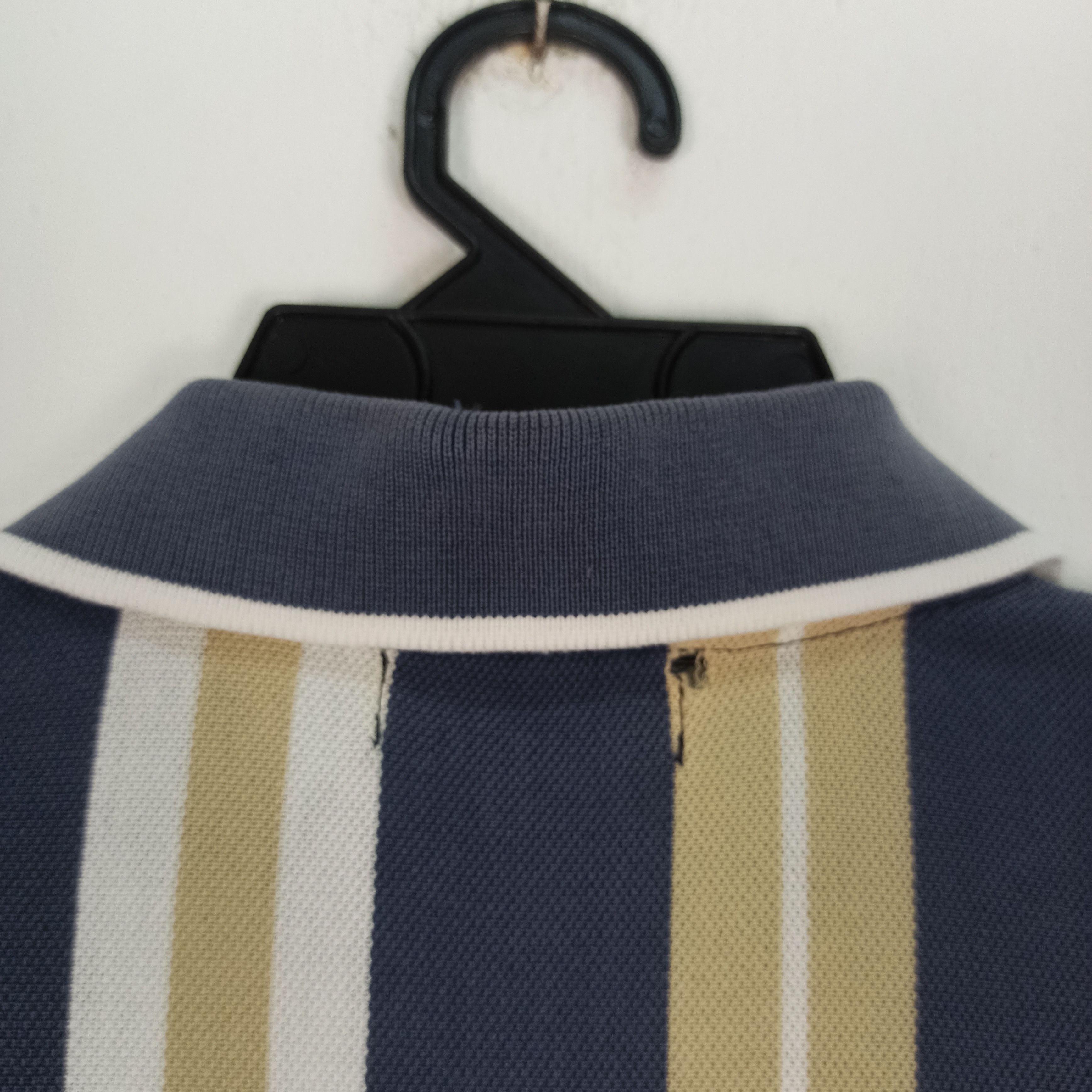 Vintage Vintage Yves Saint Laurent Long Sleeve Polo Size US M / EU 48-50 / 2 - 6 Thumbnail