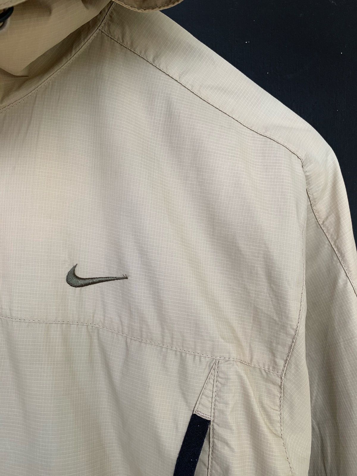 Nike Vintage Nike Zipper Hoodie Windbreaker. Size US L / EU 52-54 / 3 - 4 Thumbnail