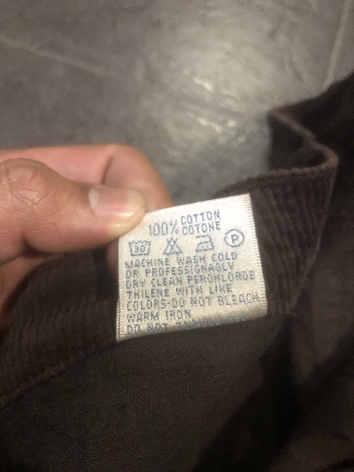 Issey Miyake Issey Miyake Investment Corduroy Denim Size US 26 / EU 42 - 18 Thumbnail