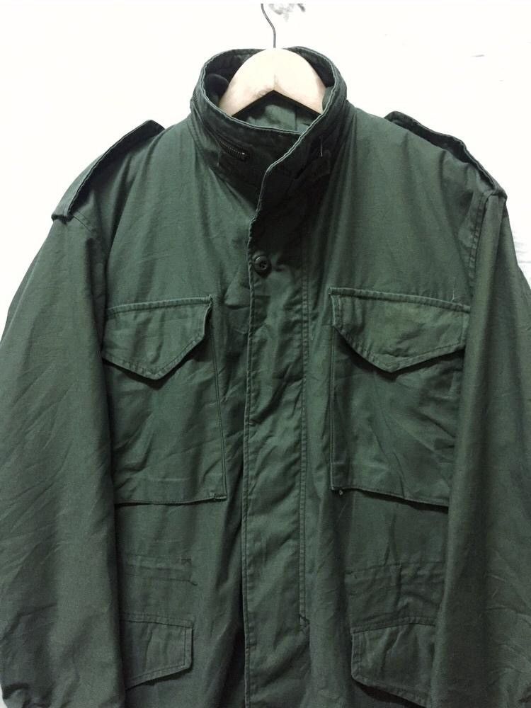 Alpha Industries GREEN ARMY COAT/COLD WEATHER/MAN 'S FIELD USA Size US S / EU 44-46 / 1 - 2 Thumbnail