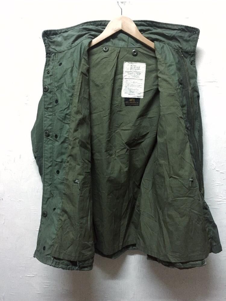 Alpha Industries GREEN ARMY COAT/COLD WEATHER/MAN 'S FIELD USA Size US S / EU 44-46 / 1 - 11 Thumbnail