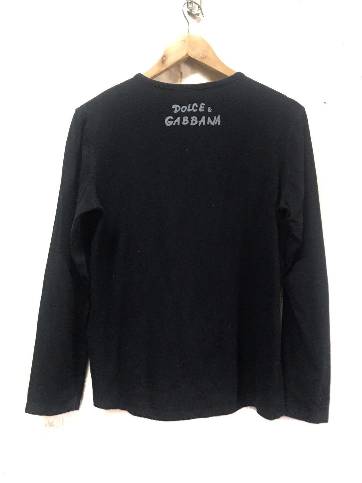 Dolce & Gabbana Longsleeve neck buttons tee. Size US L / EU 52-54 / 3 - 6 Thumbnail