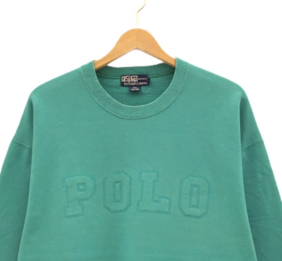 Polo Ralph Lauren Polo Ralph Lauren Crewneck Sweatshirt Big Logo Size US L / EU 52-54 / 3 - 4 Thumbnail