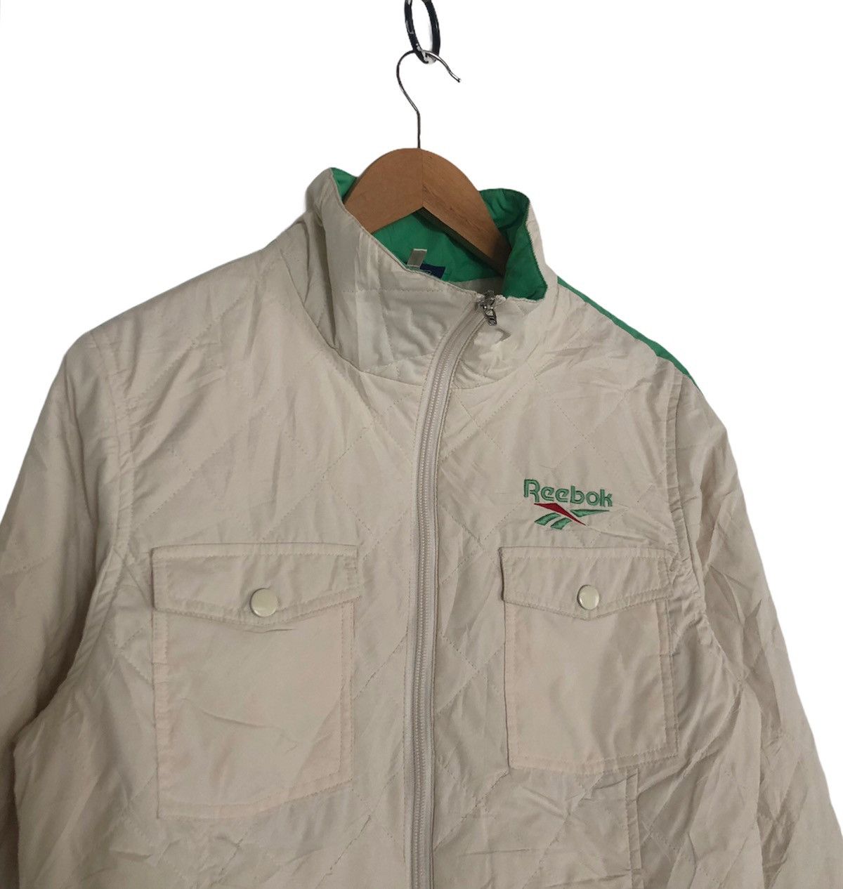 Reebok × Vintage 🔥Vintage Reebok Zipper Jacket For Kids Size US M / EU 48-50 / 2 - 4 Thumbnail
