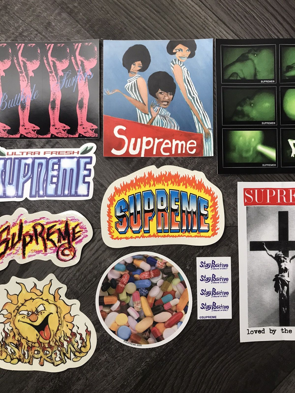 Supreme Week on sale 10 Stickers