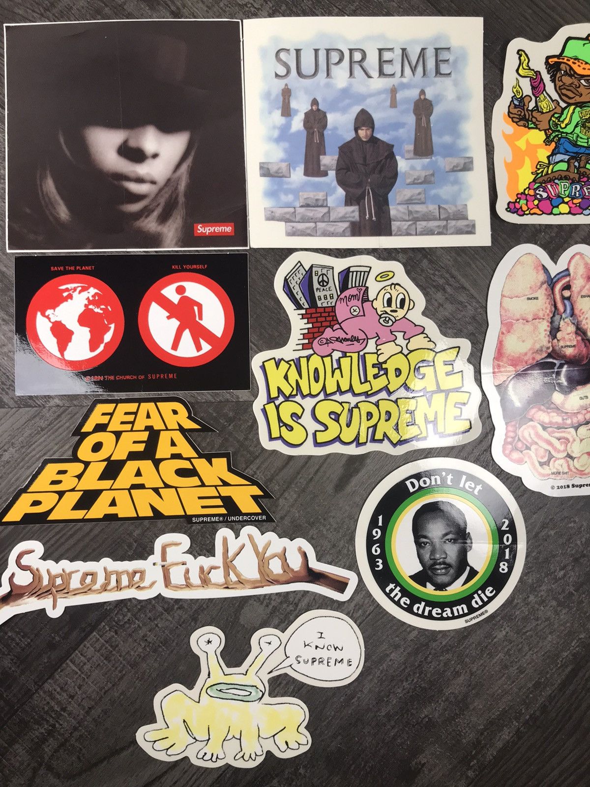 Supreme 10x Supreme Stickers Lot Size ONE SIZE - 4 Thumbnail