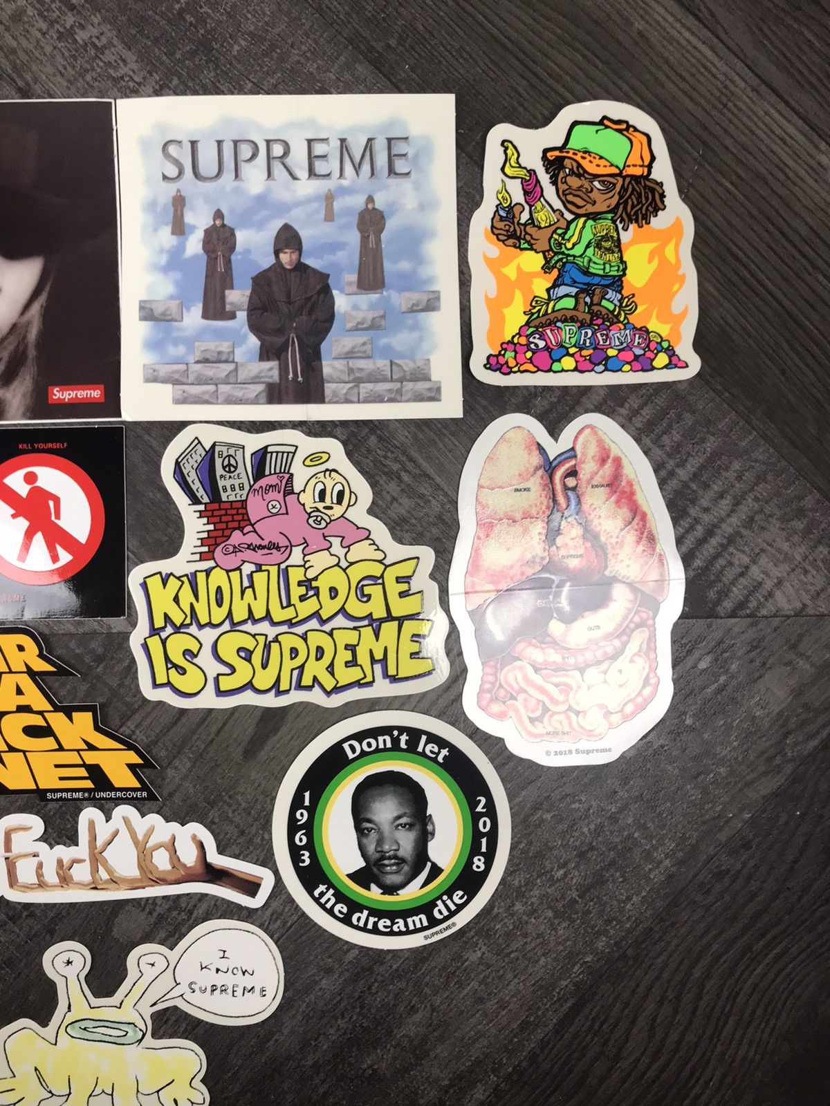 Supreme 10x Supreme Stickers Lot Size ONE SIZE - 3 Thumbnail