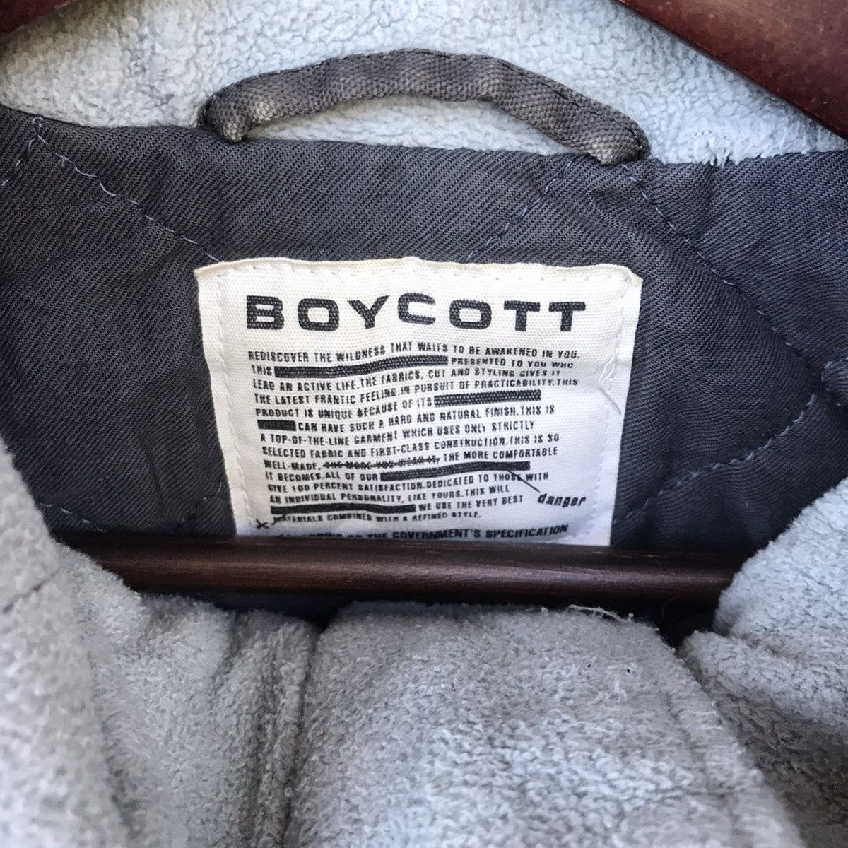 Boycott × Japanese Brand × Vintage Japanese Vintage Boycott Parka Tactical Pocket Size US M / EU 48-50 / 2 - 3 Thumbnail