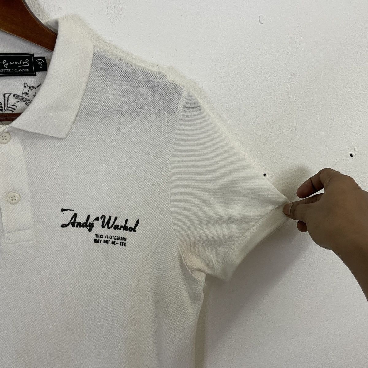 Andy Warhol × Hysteric Glamour Vintage Hysteric Glamour X Andy Warhol Polos Tee Size US S / EU 44-46 / 1 - 4 Thumbnail