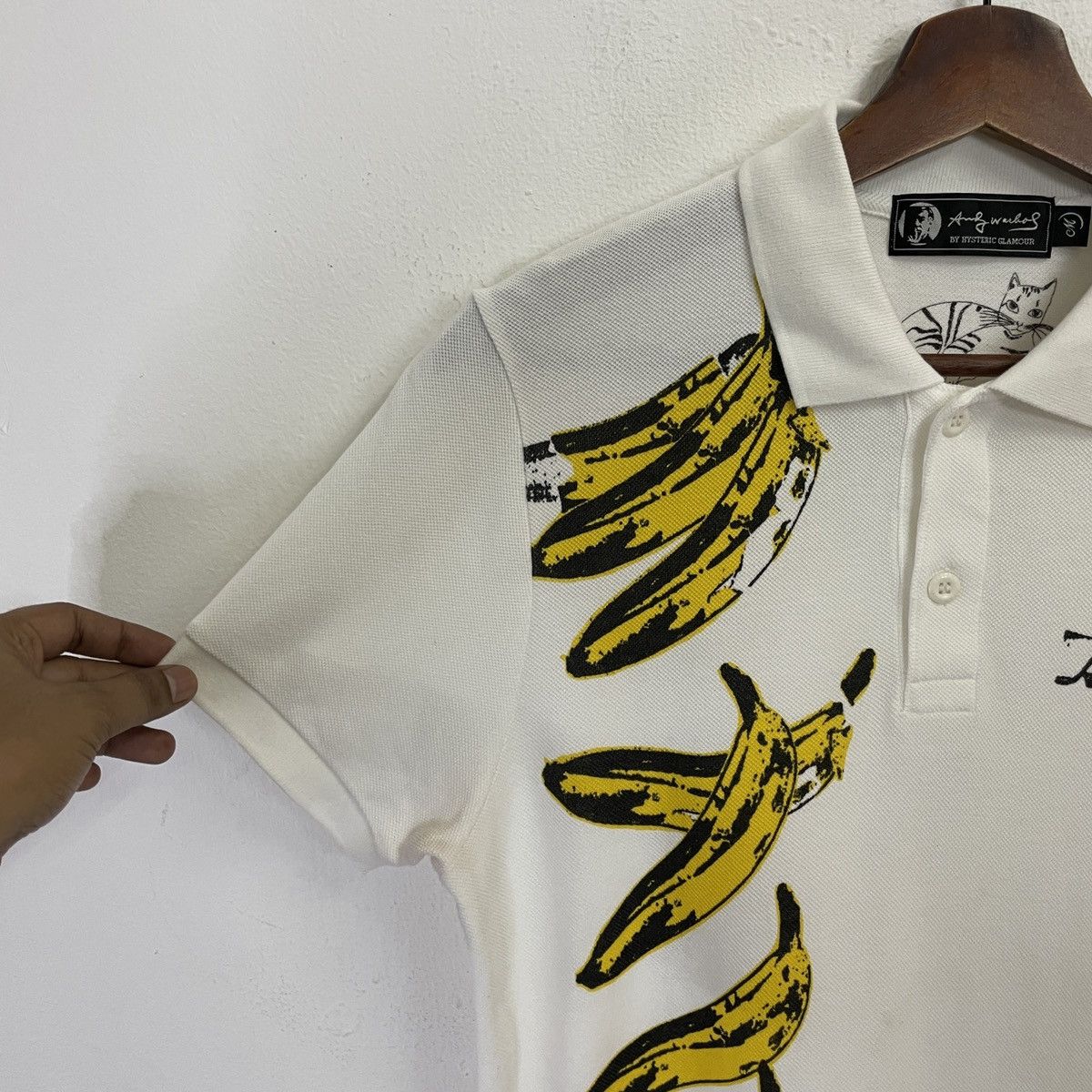 Andy Warhol × Hysteric Glamour Vintage Hysteric Glamour X Andy Warhol Polos Tee Size US S / EU 44-46 / 1 - 3 Thumbnail