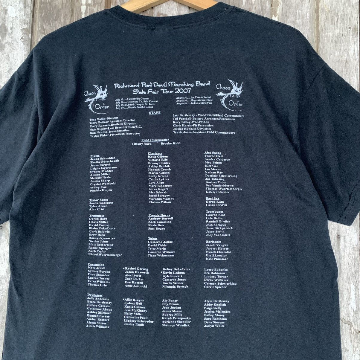 Band Tees Thrashed Faded Redmond Devil Marching Band T-shirt Size US L / EU 52-54 / 3 - 4 Thumbnail