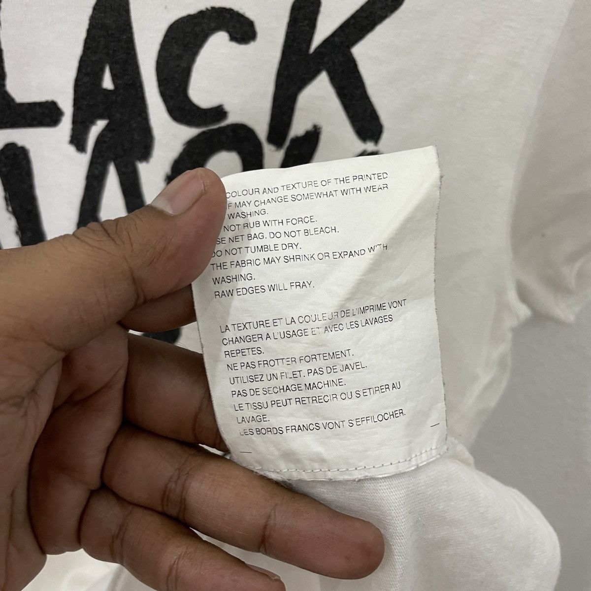 CDG by Comme des Garcons Vintage Black Comme Des Garcons Tee Size XS / US 0-2 / IT 36-38 - 7 Thumbnail