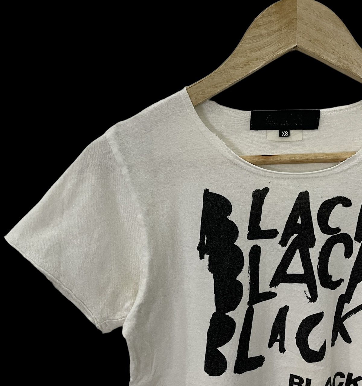 CDG by Comme des Garcons Vintage Black Comme Des Garcons Tee Size XS / US 0-2 / IT 36-38 - 3 Thumbnail
