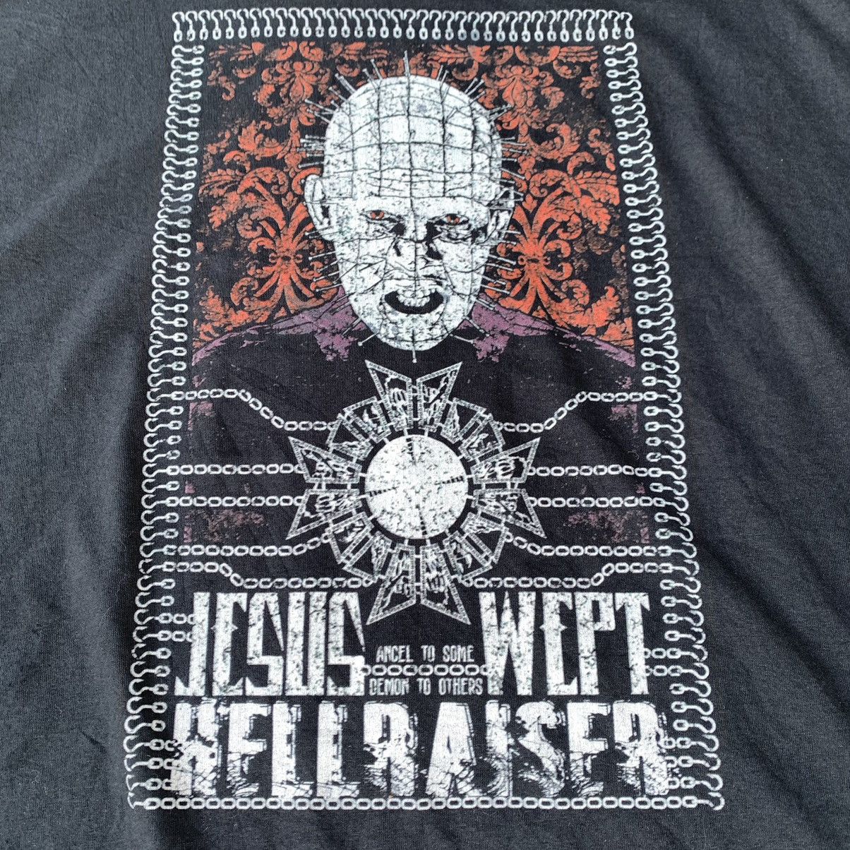 Vintage Vintage 90s Hellraiser Horror Movie Tee Size US XXL / EU 58 / 5 - 3 Thumbnail