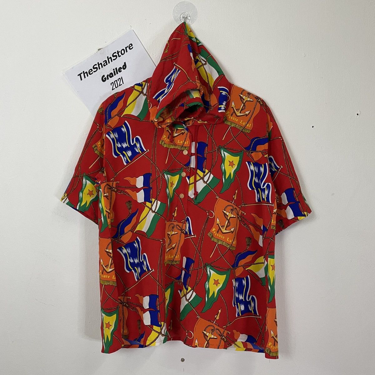 Other Vintage Private Label Fullprint Hoodies Shirt Size US M / EU 48-50 / 2 - 1 Thumbnail
