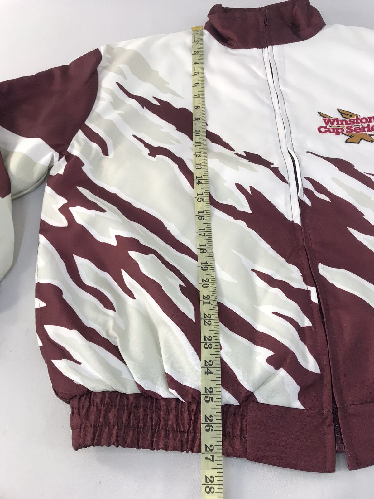 NASCAR Winston Cup Series NASCAR Tiger Stripe Bomber Jacket Size US L / EU 52-54 / 3 - 9 Thumbnail