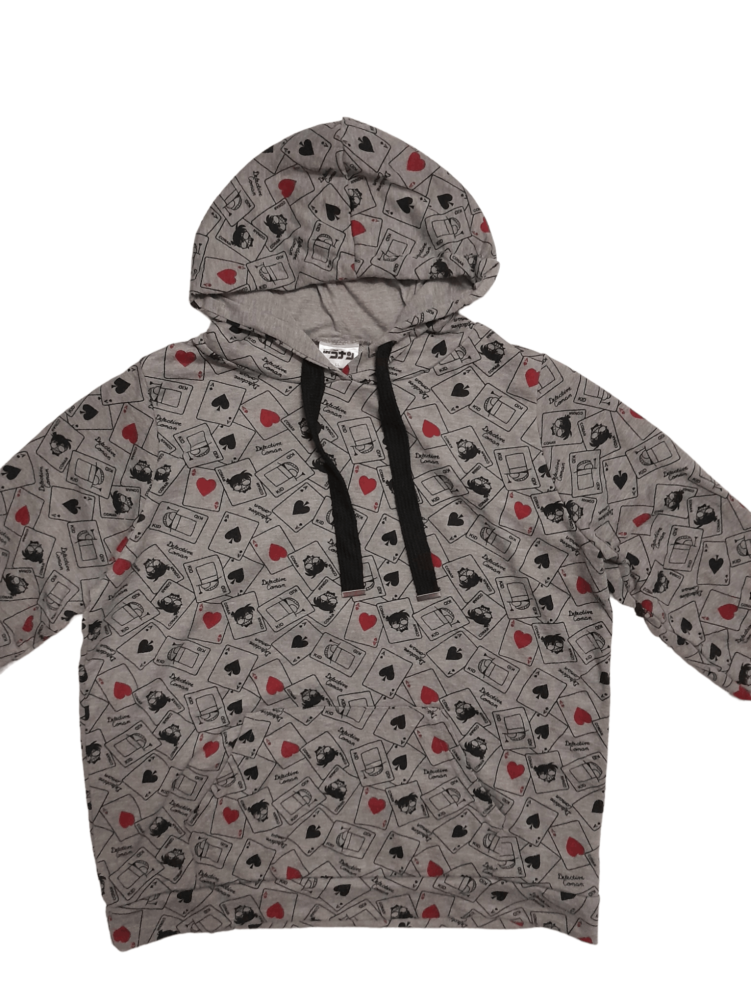 Anime × Japanese Brand × Vintage 1996 DETECTIVE CONAN ANIME HOODIE (S1) Size US L / EU 52-54 / 3 - 2 Thumbnail