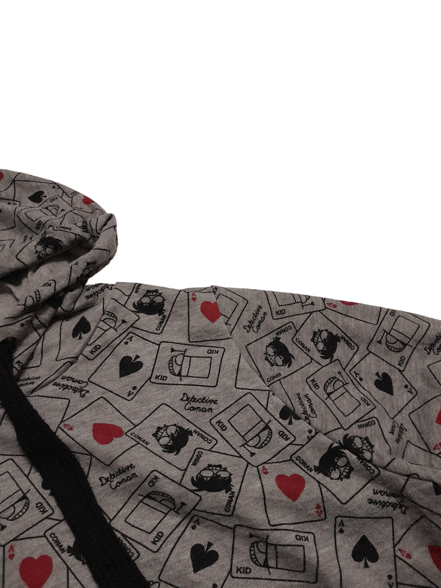 Anime × Japanese Brand × Vintage 1996 DETECTIVE CONAN ANIME HOODIE (S1) Size US L / EU 52-54 / 3 - 4 Thumbnail