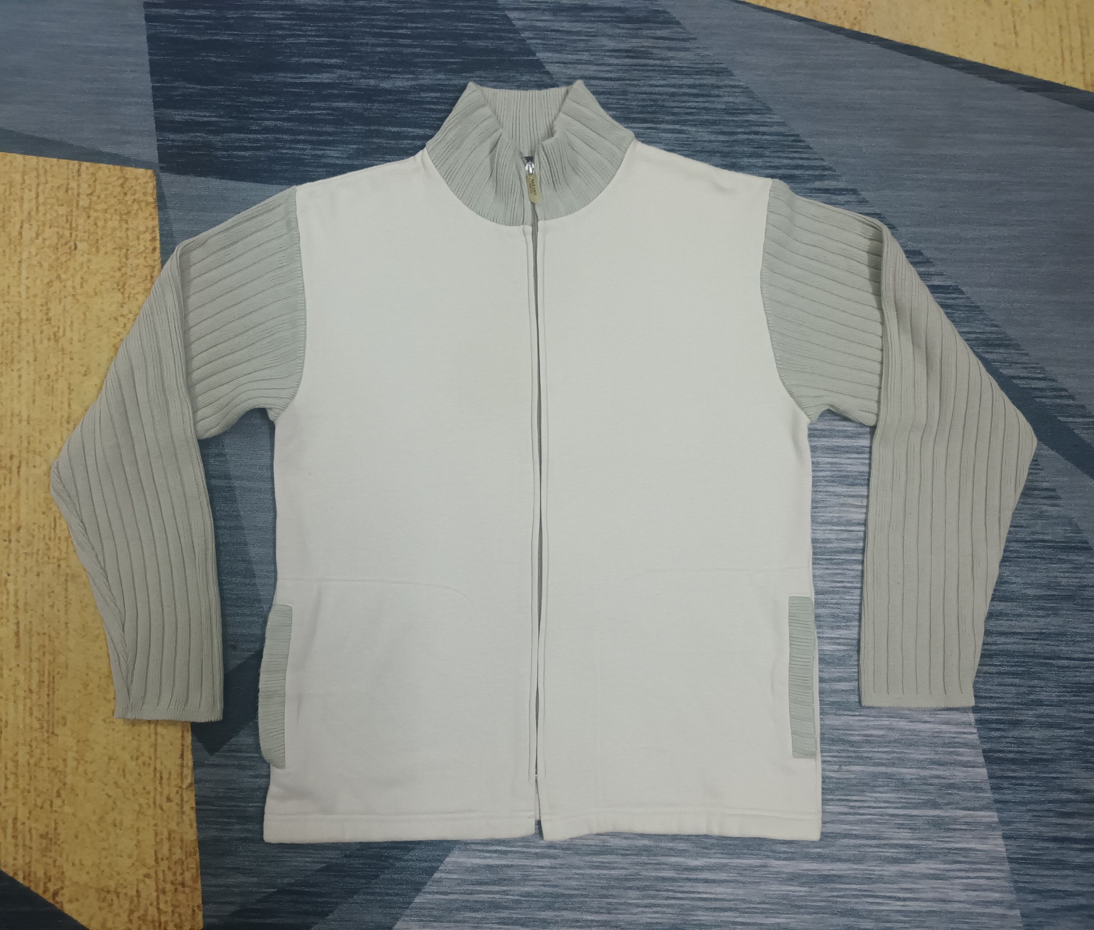 Japanese Brand × Yohji Yamamoto 🔥 SACSNY YSACCS BY YOHJI YAMAMOTO ZIPPER KNIT SWEATER 🔥 Size US L / EU 52-54 / 3 - 1 Thumbnail