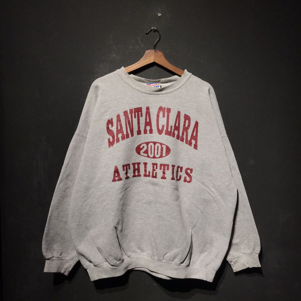 Vintage Vintage y2k Santa Clara Athletics Baggy Crewneck Size US XXL / EU 58 / 5 - 1 Thumbnail