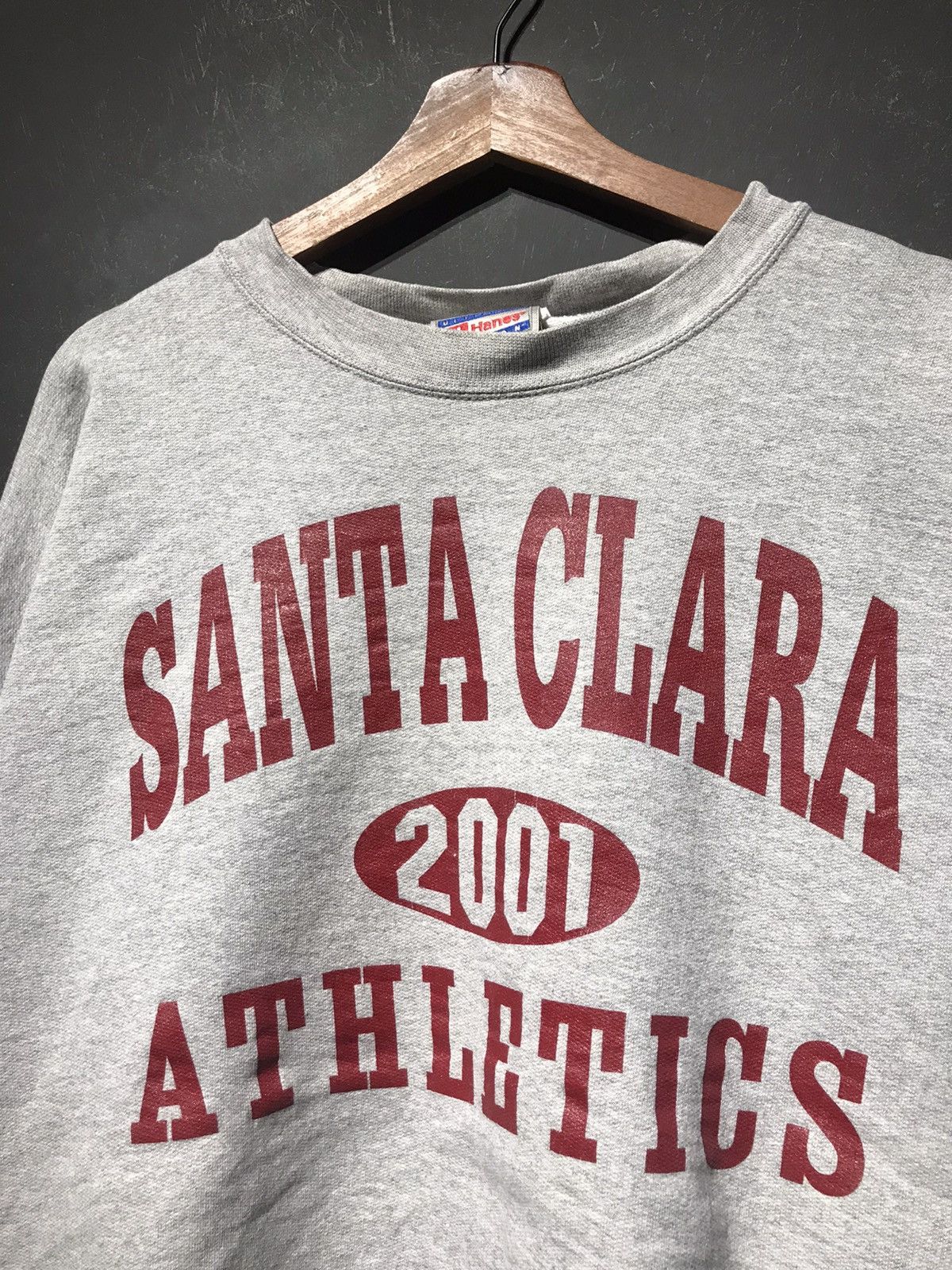 Vintage Vintage y2k Santa Clara Athletics Baggy Crewneck Size US XXL / EU 58 / 5 - 3 Thumbnail
