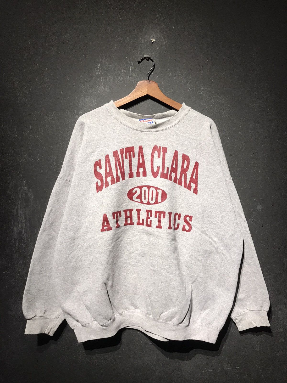Vintage Vintage y2k Santa Clara Athletics Baggy Crewneck Size US XXL / EU 58 / 5 - 2 Thumbnail