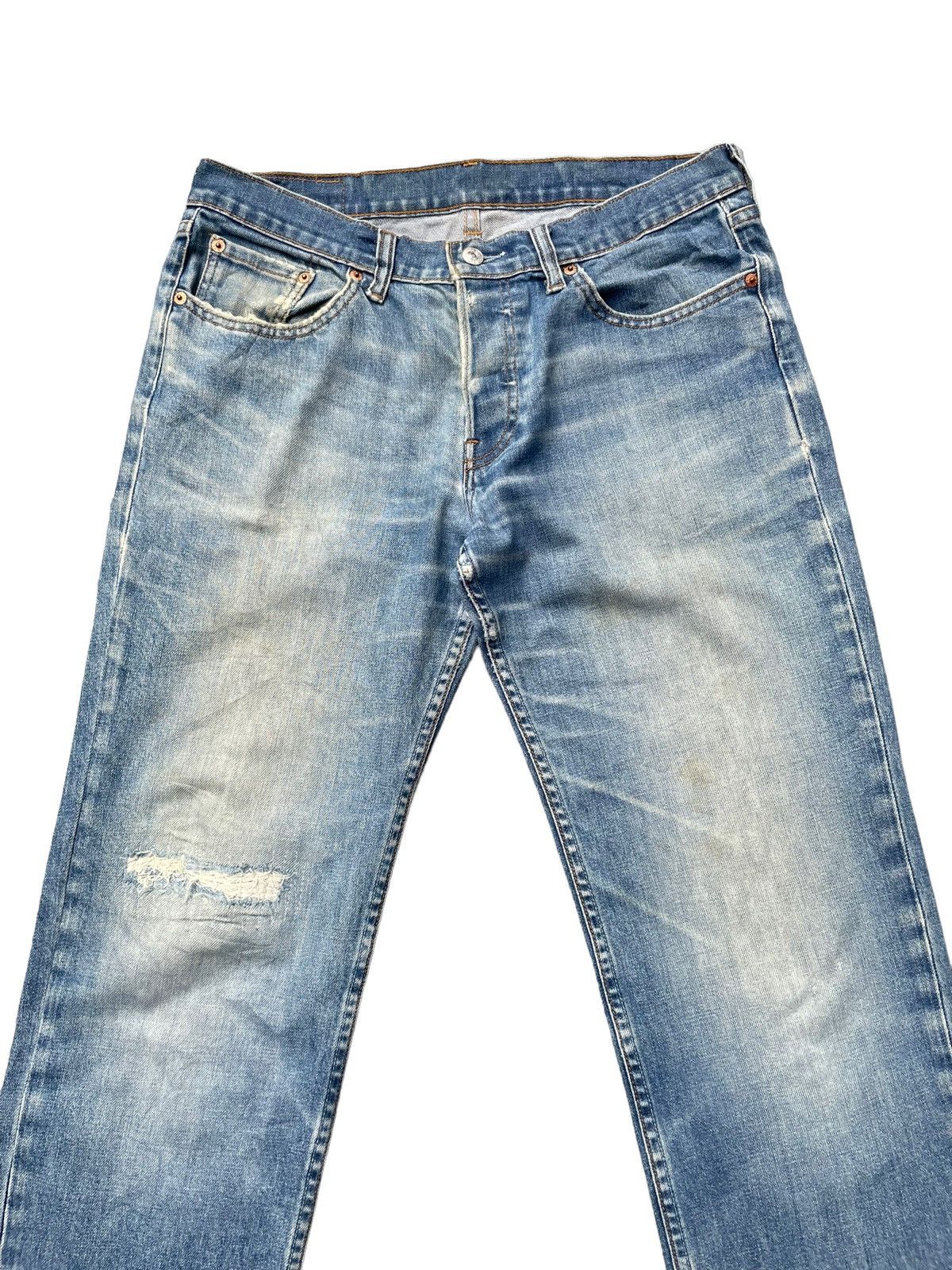 Levi's Vintage 2001 Levis 532 e Distresed Size US 34 / EU 50 - 3 Thumbnail