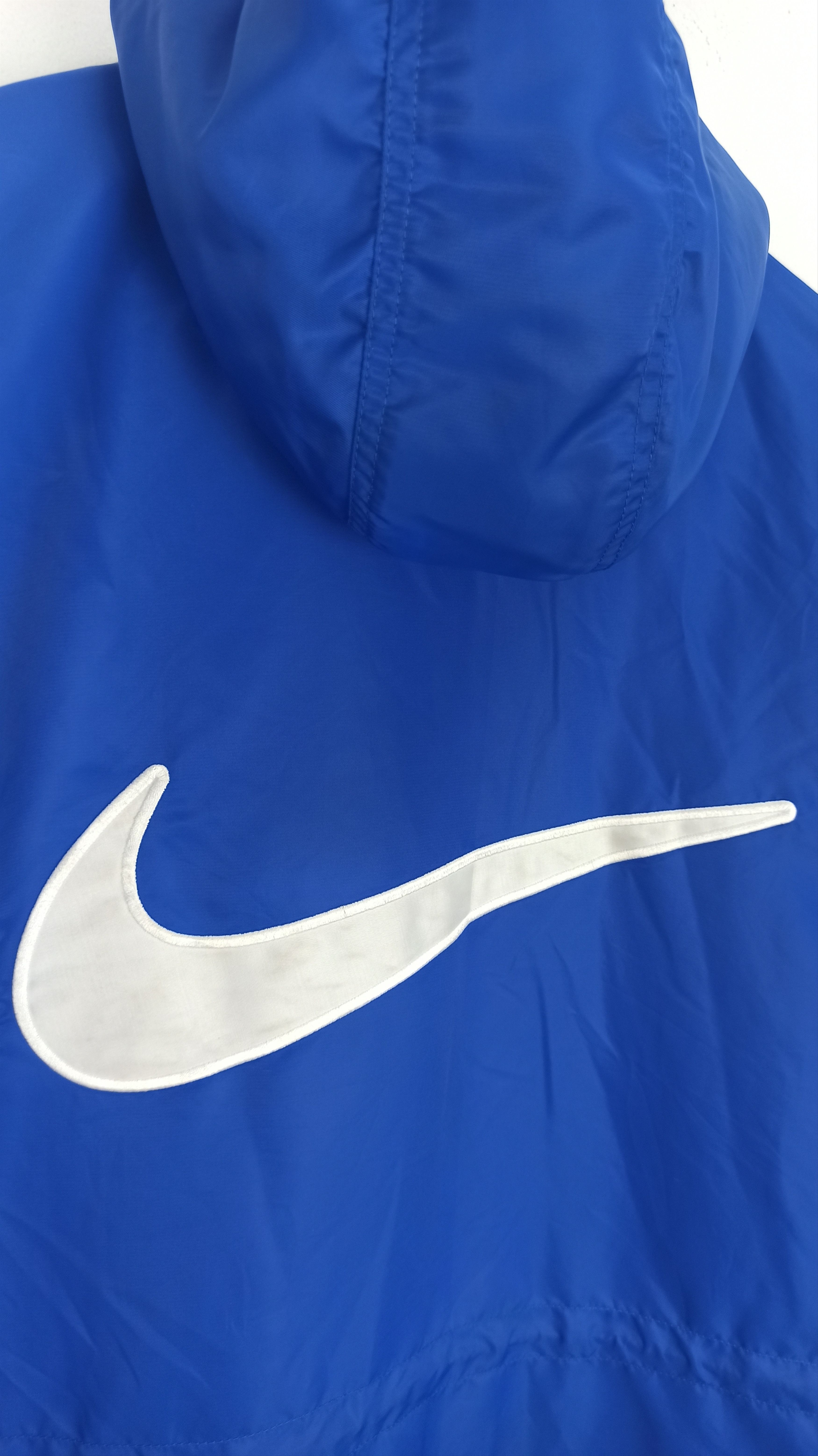Nike Rare🔥 Nike 90's Big Logo Center Long Winter Jacket Size US L / EU 52-54 / 3 - 4 Thumbnail