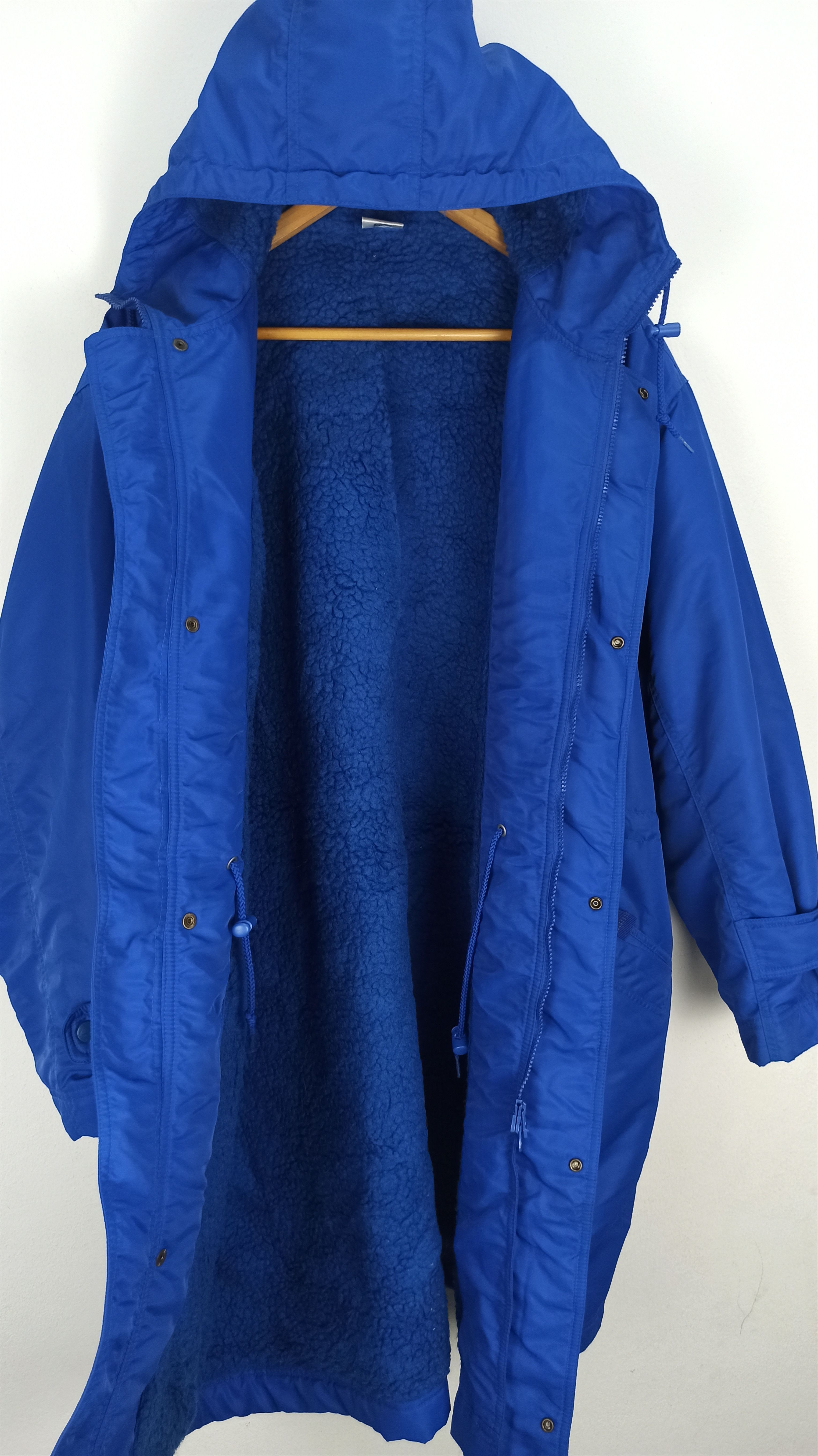 Nike Rare🔥 Nike 90's Big Logo Center Long Winter Jacket Size US L / EU 52-54 / 3 - 6 Thumbnail