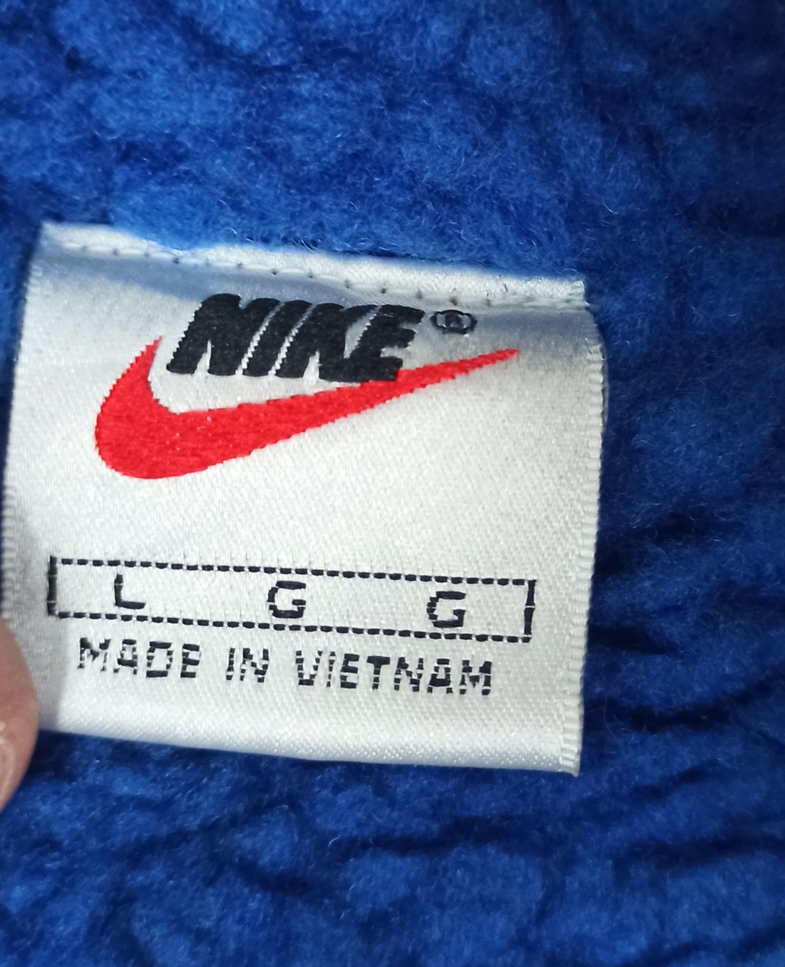 Nike Rare🔥 Nike 90's Big Logo Center Long Winter Jacket Size US L / EU 52-54 / 3 - 12 Thumbnail